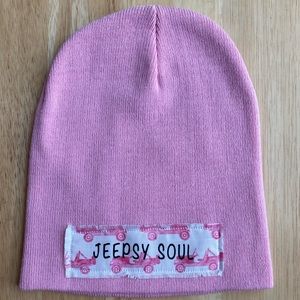 Pink Jeep Beanie